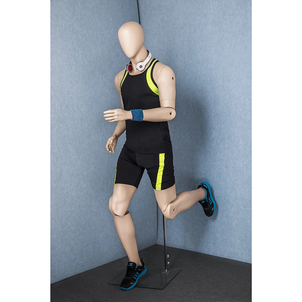 Afellow Articulate Skin Eggheads Mannequins Male Adjustable Movable