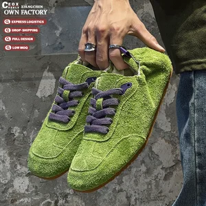 Top Quality Designer Unisex Casual Shoes Man Suede Casual Sneaker Men Flat Casual Walking Shoes