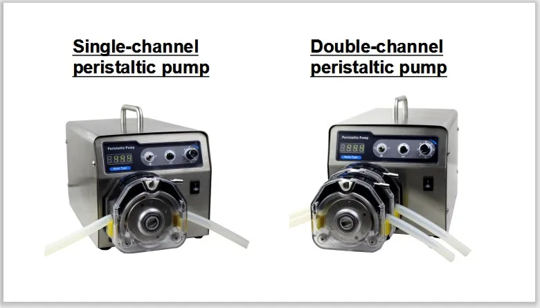 peristaltic pump for gel dispensing