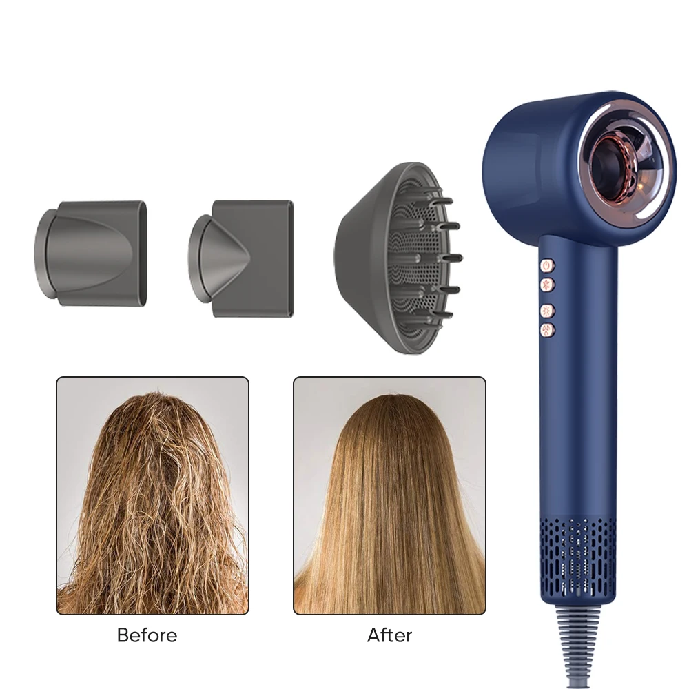 2400w Professional One Step Hair Brush Dryer Hot Air Dryer Hair Dryer