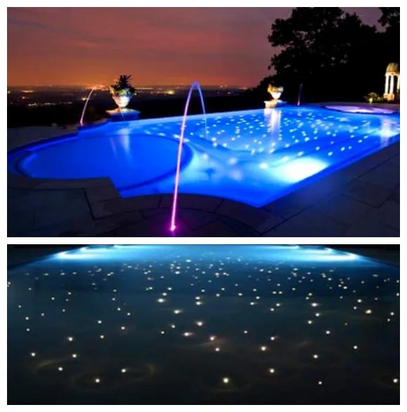 1w3w Mini Ip68 Outside Pool Star Deck Step Pave Wall Recessed Buried