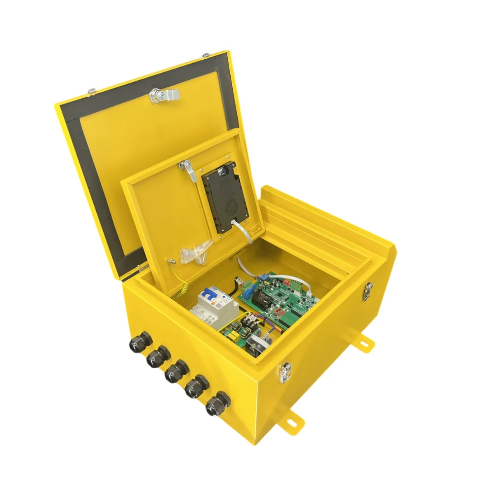 Obstruction Light Control Box with Fault Monitoring, Flash and Photocell Aviation Light and Control Panel for Tower