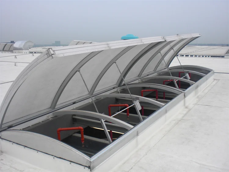 Roof Exhaust Fans, Aluminum, Skylight - detail 6