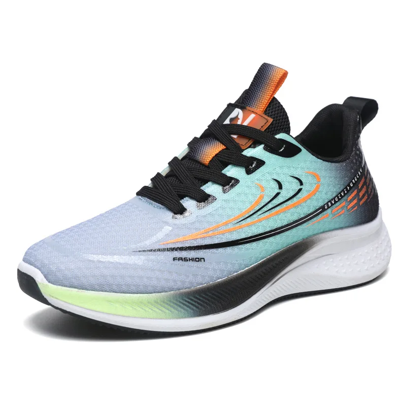 Breathable Fly Weave Men's Running Shoes - Lightweight & Waterproof