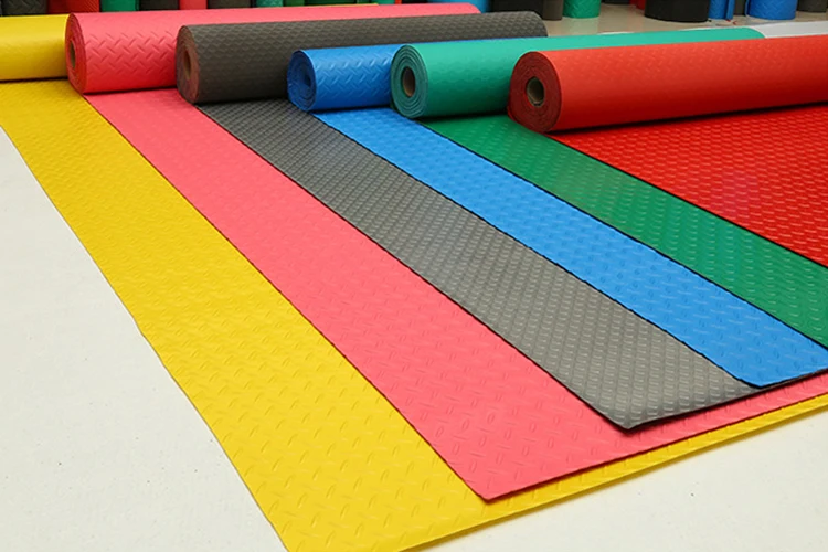 Waterproof 1.5mm PVC Garage Floor Mat Anti-Slip Rubber Flooring - China PVC  Flooring, Flooring