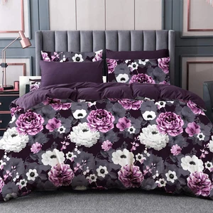 Wholesale Multi-Size American Style Comfortable Breathable Polyester Duvet Cover Branded Bedding Set