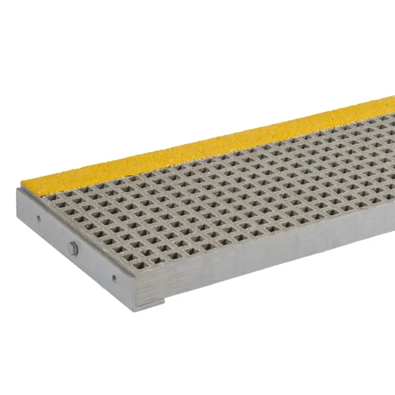 Heavy Duty Frp Grating Panel Square Mesh 38*38mm For Building And