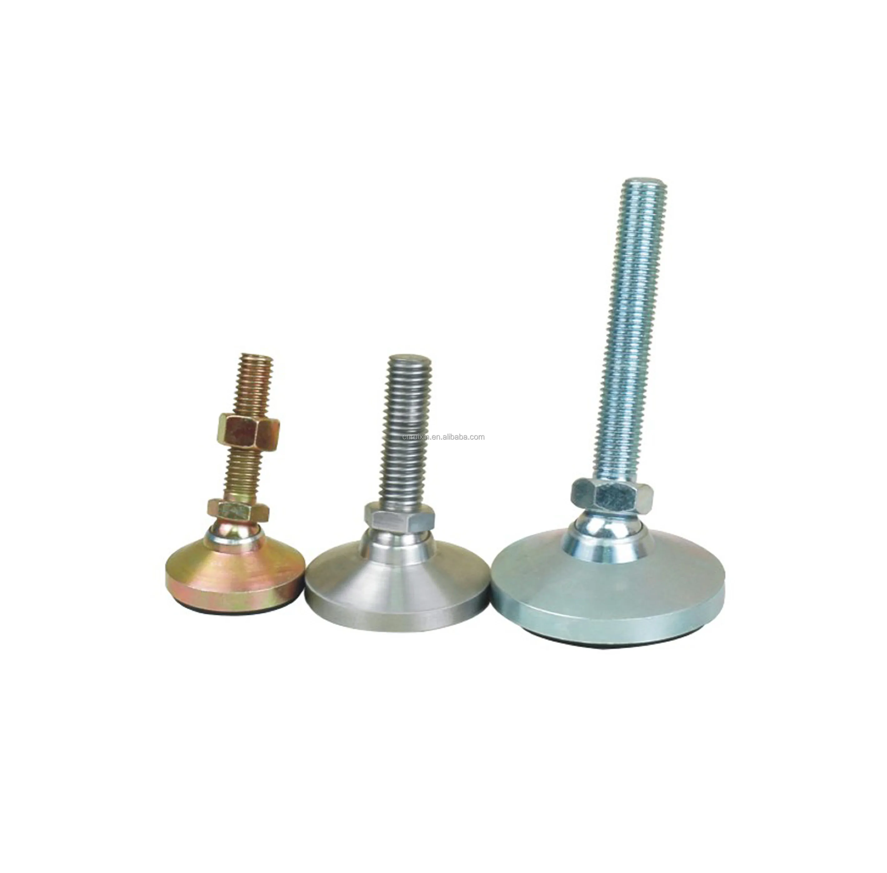 100mm Base Level Feet M20 M16 M24 Industrial Adjustable Legs Leveling