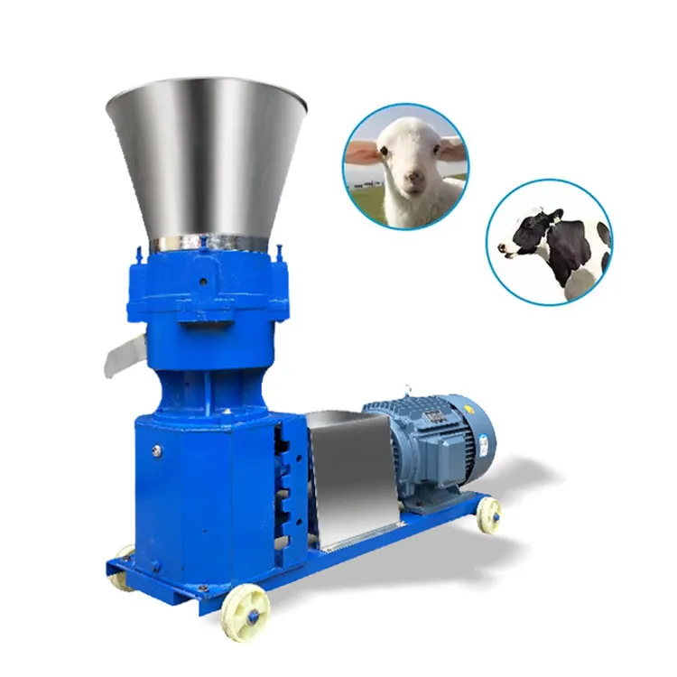 Delicate Sheep Goat 220v Floating Fish Feed Mill Pellet Extruder Machine Pellet Machine Feed