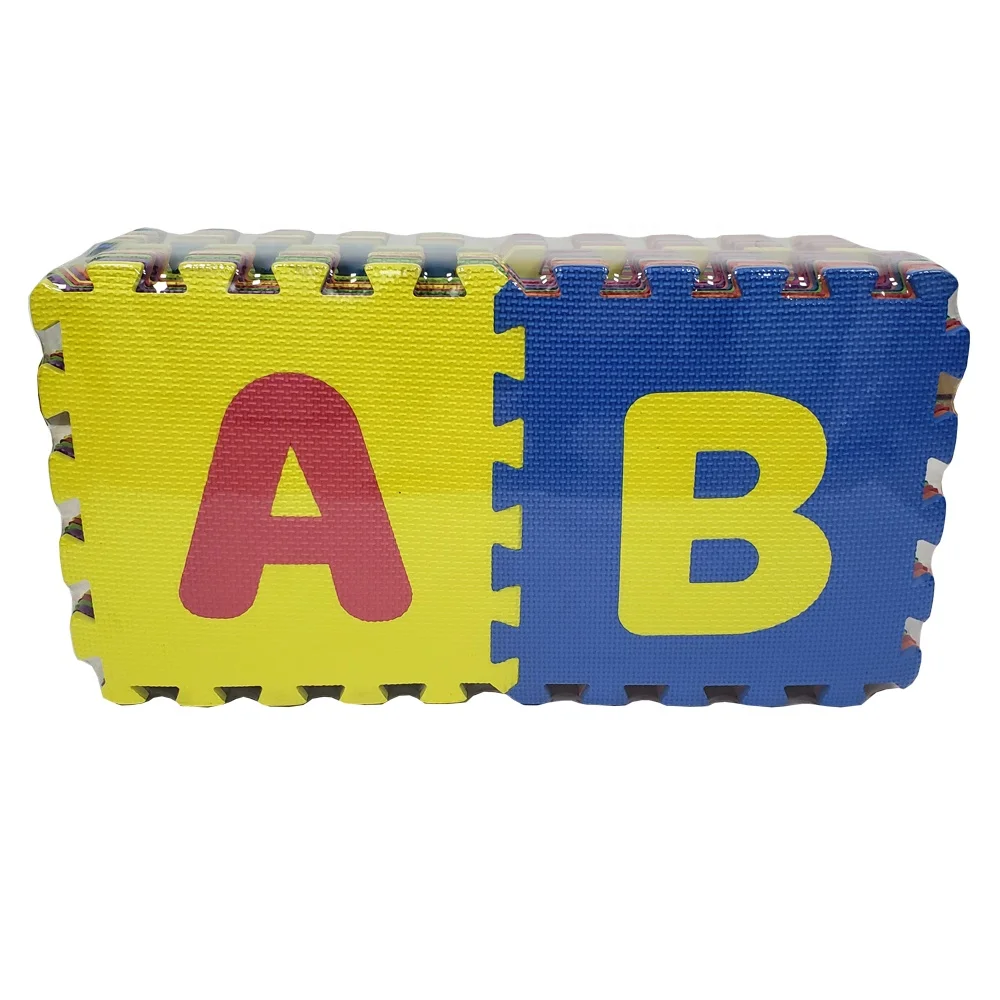 36 шт./компл. алфавит и номер головоломки коврик Дети Развивающие игрушки настил для игры из пенопласта