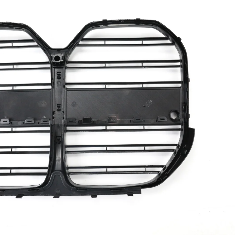 product tiypeor car for bmw new 4 series 2021 g22 2 door front grill carbon fiber glossy black abs g22 dual slats front grille-8