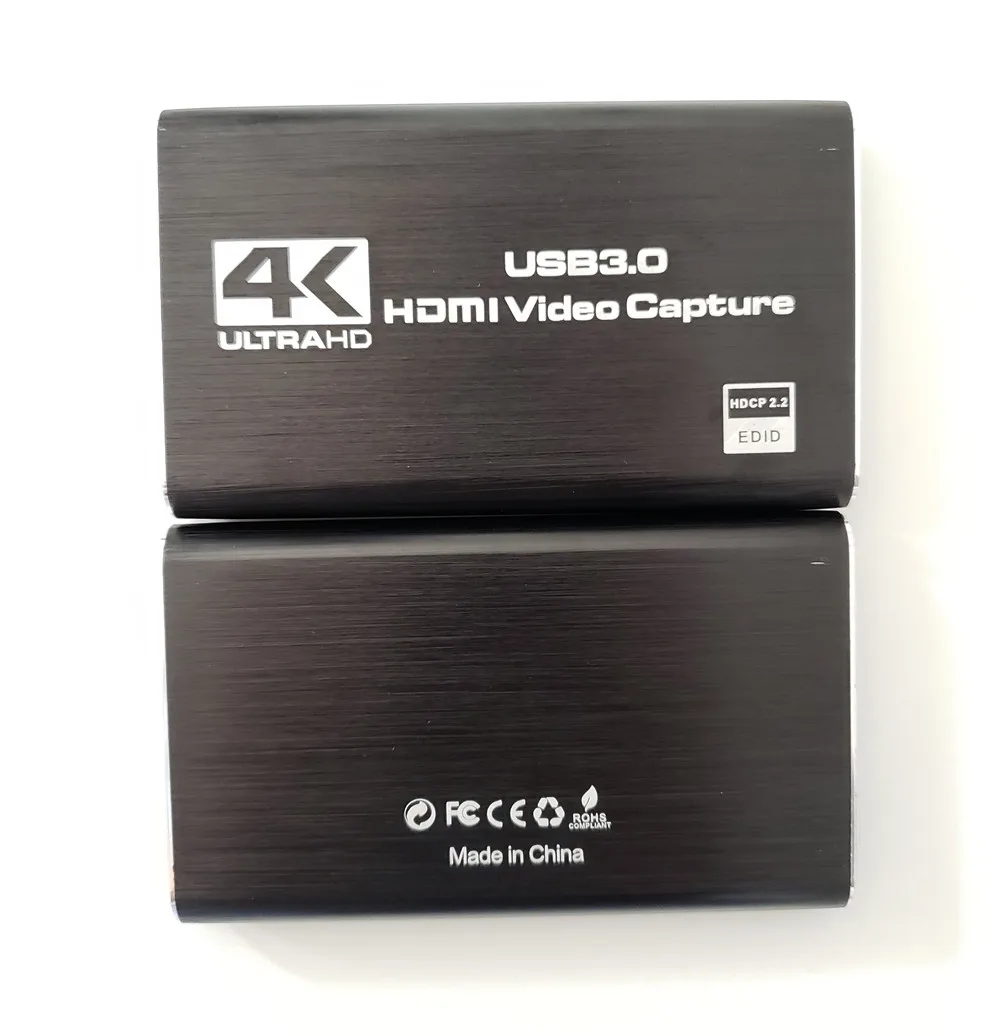 Carte De Capture Vidéo 4K HDMI USB 3.0 1080p - Idéale Pour Streaming, Jeux Et Visioconférence
