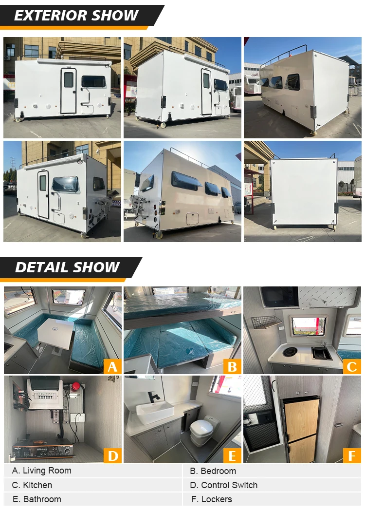 Wecare Luxury Rvs Camper Vans Caravan Motorhome Travel Trailer With