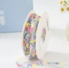 2cm rainbow colors 1 code-100 code/roll