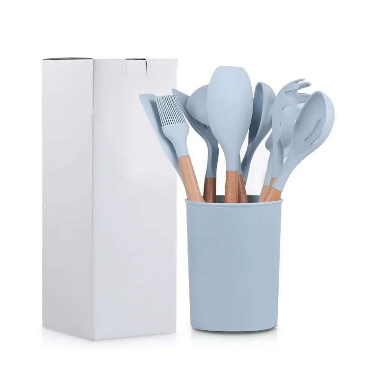 11 Pieces In 1 Set Silicone Home Kitchen Accessories Cooking Tools