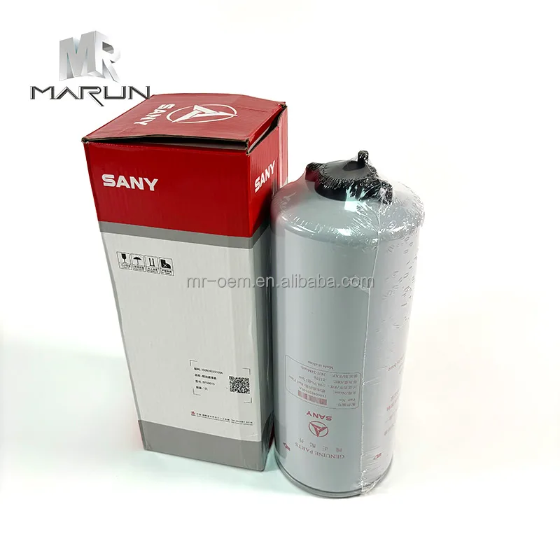 High Quality Original Fuel Filter 160604020109A SFS0015 for Diesel Engine Excavator Parts with 98.7% Filtration Efficiency