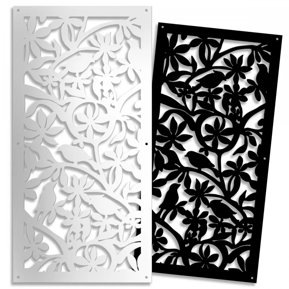 Decorative Laser Cut Metal Screen,Outdoor Laser Cut Garden Screen