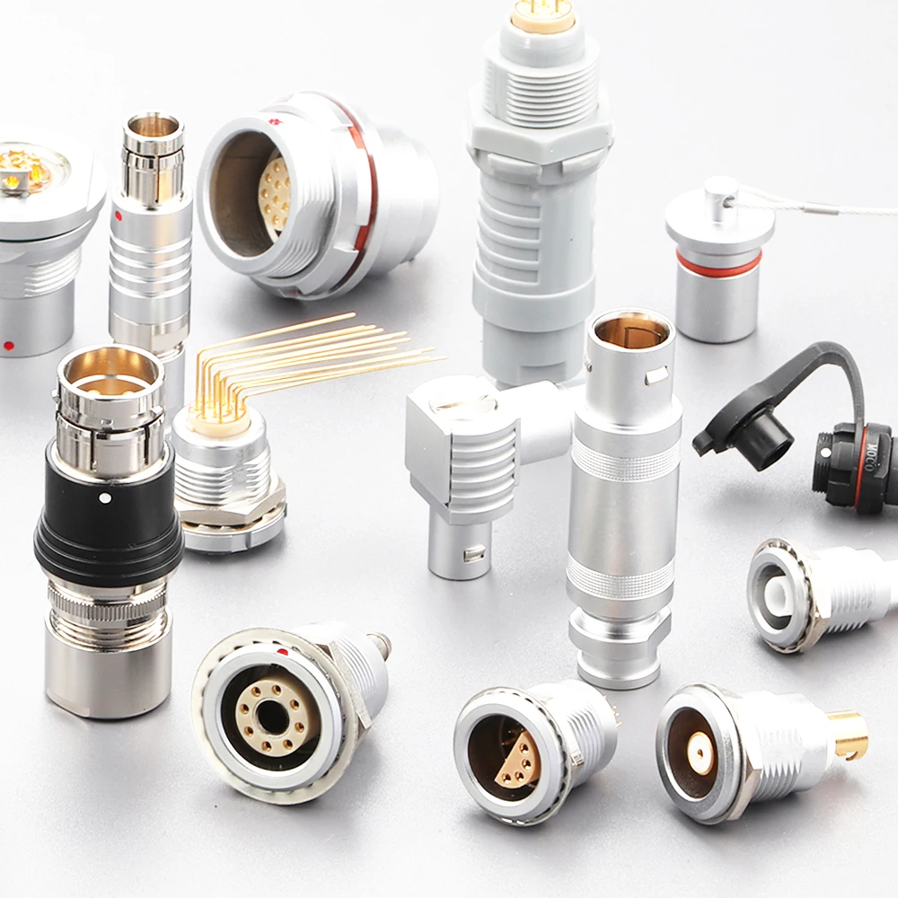 Oem Push Pull Connector B K S Connector 2/3/4/5/6/7/9/10 Multi Pin Wire ...