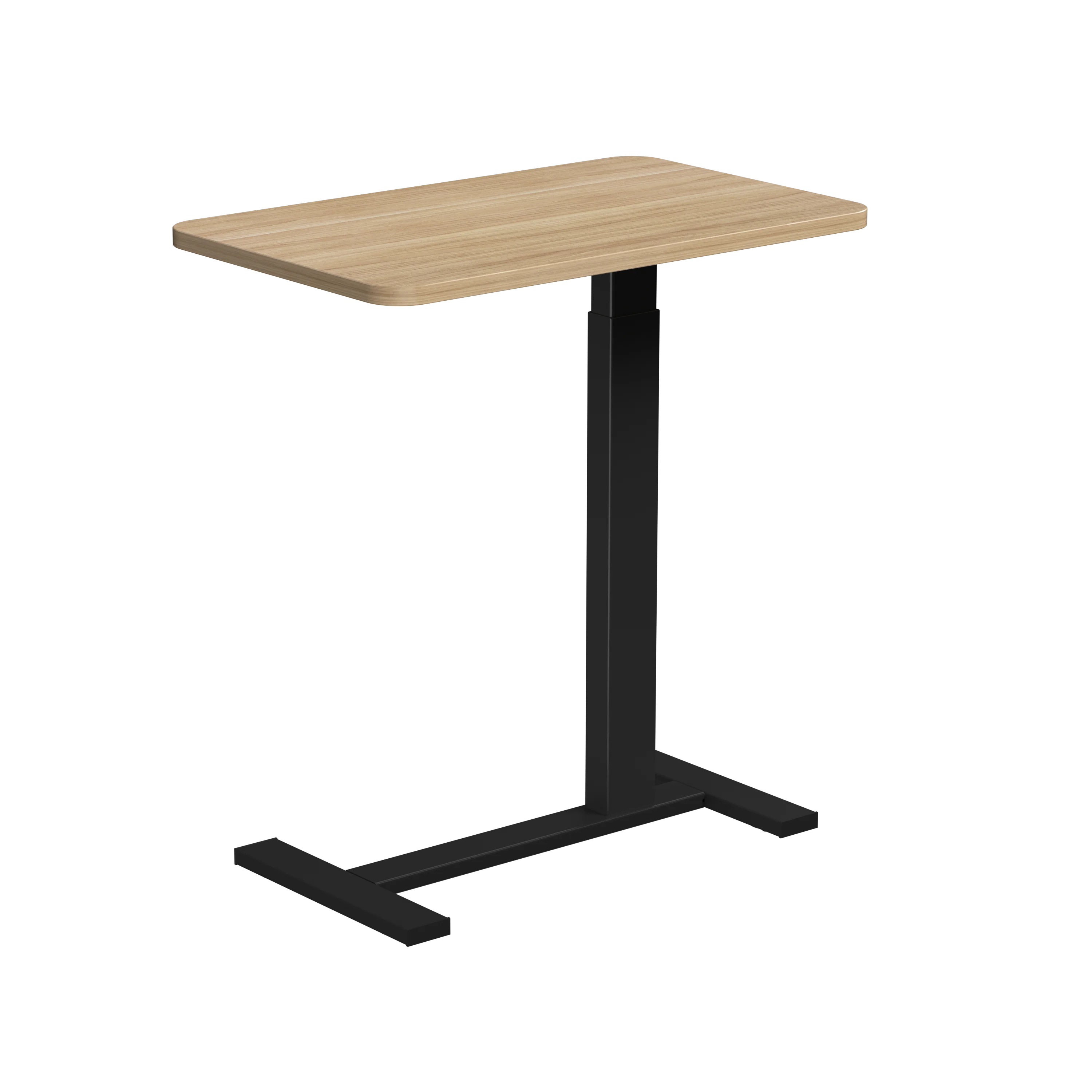 Adjustable Hospital Dinner Table Medical Gas-Spring Folding Overbed Table  Gaming Stand Desk