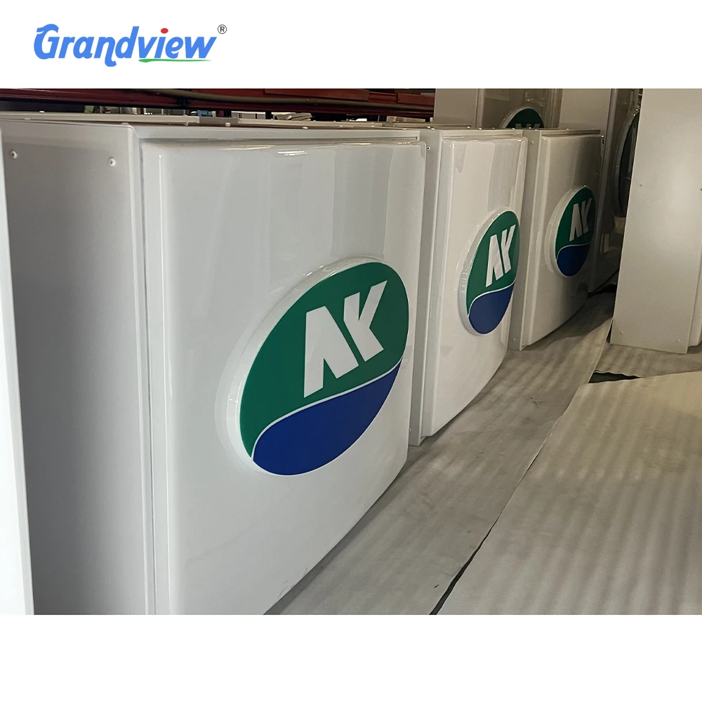 Материал ACP и индивидуальный дизайн двухсторонний СВЕТОДИОДНЫЙ знак пилона рекламный