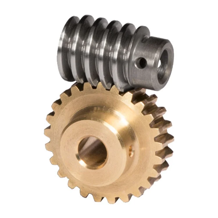 Custom Industrial Bronze Zero Backlash Reducer Worm Wheel Gear And