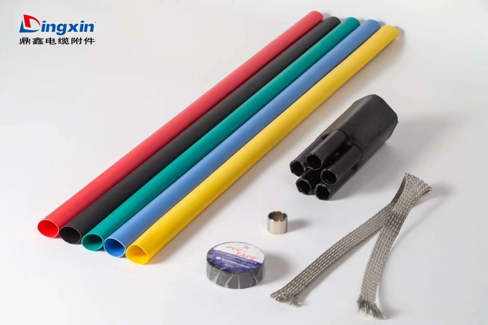 1kv Low Voltage Insulator Four-Core Heat Shrink Cable Terminal PE Material Insulation Tube Product manufacture