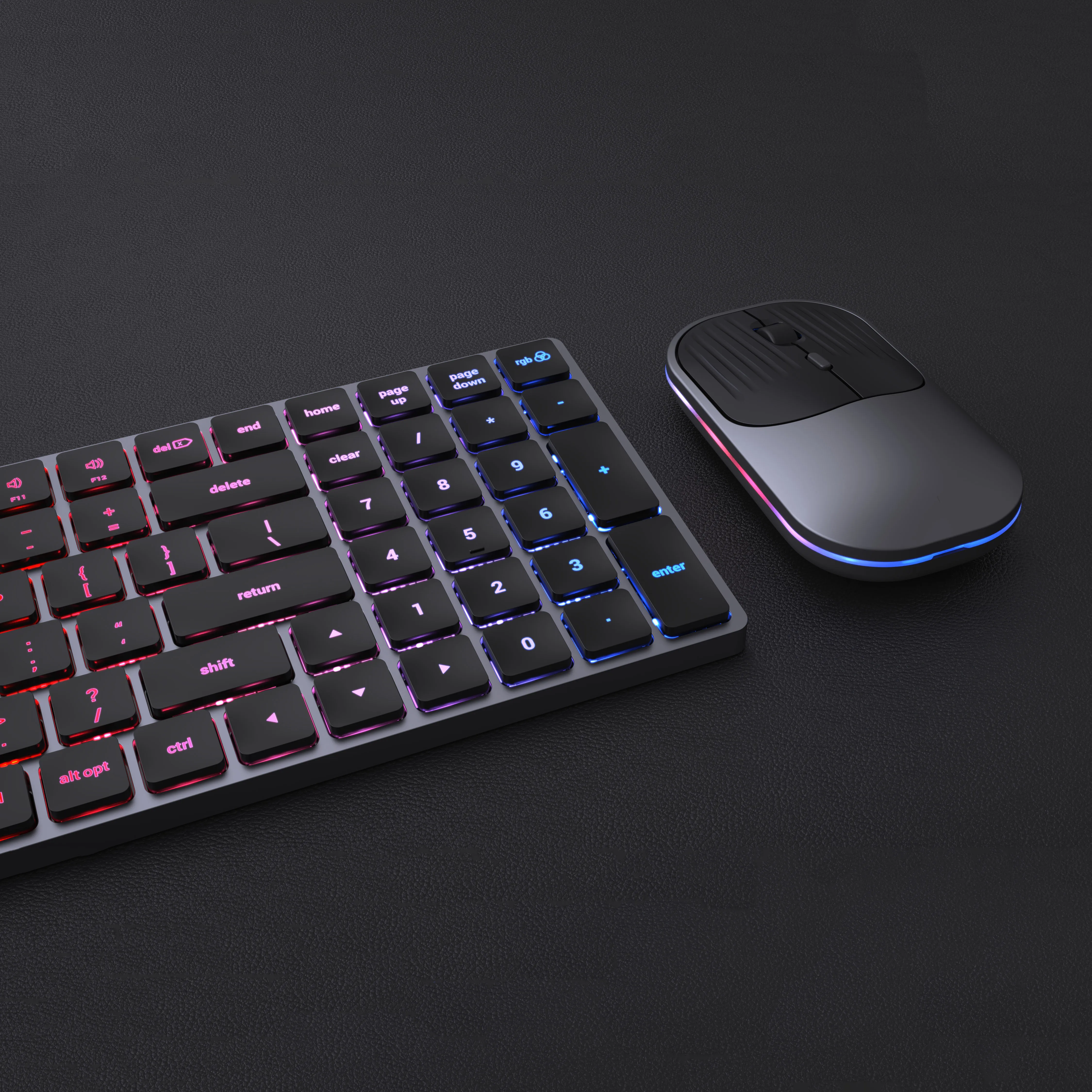 Kt01b World's Thinnest Fullbody Aluminum Ultraslim Wireless