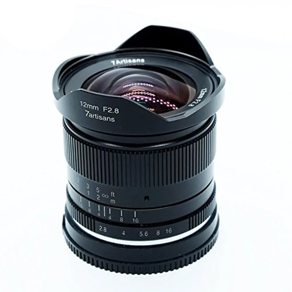 7artisans 12mm F2.8 Ultra Wide Angle Lens For Sony E-mount Aps-c 