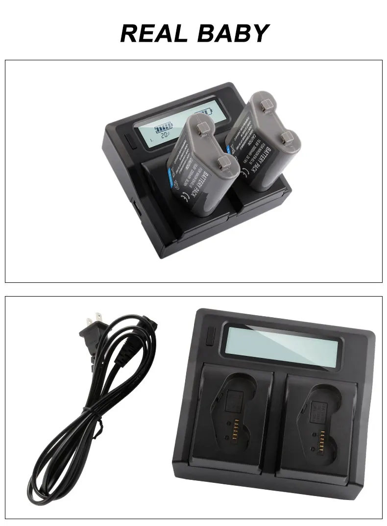 RingTeam EN-EL18 ENEL18 EN-EL18a ENEL18a LCD Rapid Dual Charger for Nikon D4 D4S D5 D6 Camera supplier