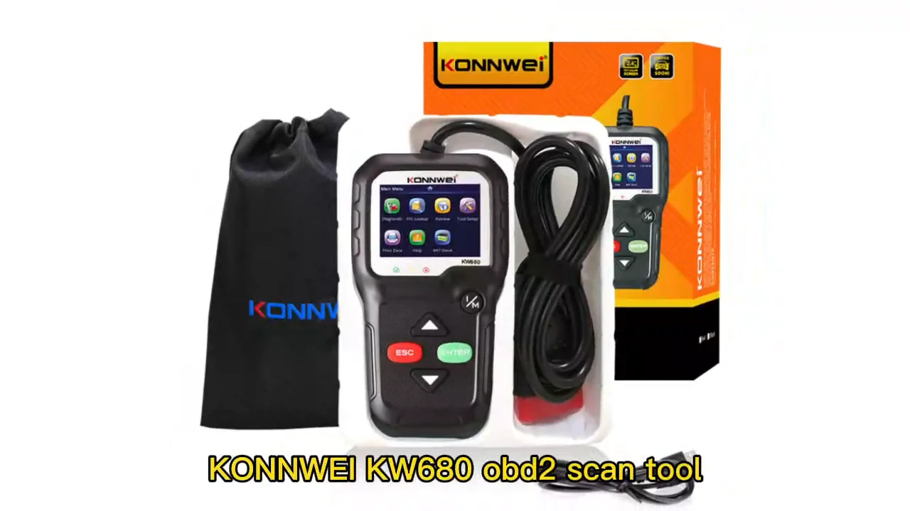 Factory Direct Konnwei Kw680 Auto Vehicle Tools Tech 2 Car Fault ...