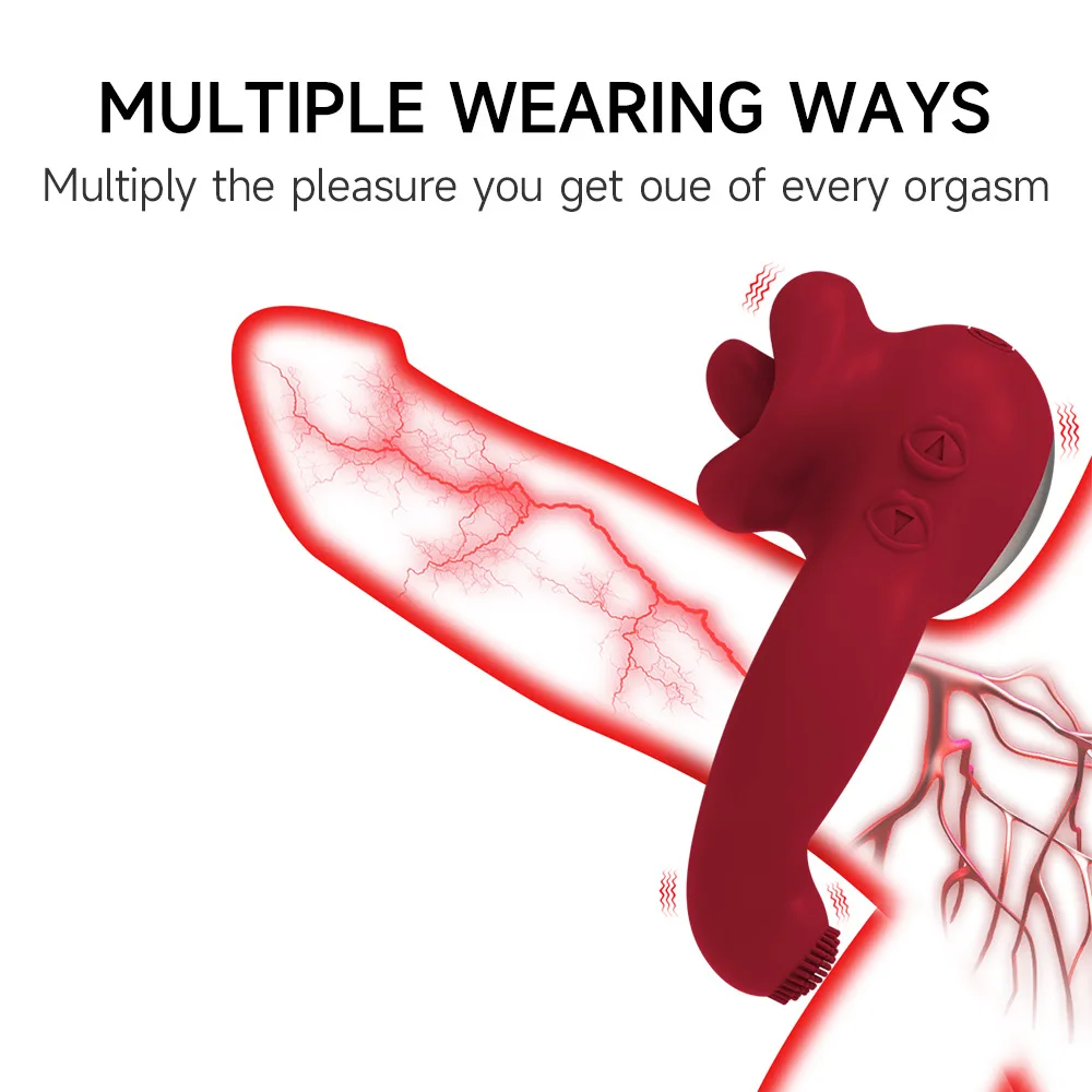 Anneau de pénis, gode vibrant, jouet sexuel pour couple, anneau vibrant, jouets sexuels pour femme, vibrateurs linguaux, anneau de pénis pour homme