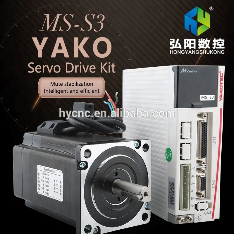 Yako Yk286ec118a1 Closed Loop Hybrid Stepper Motor Kit, 400-60000