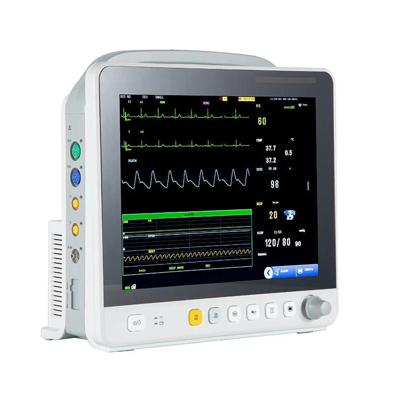 BLUEWORTH VE12 Pet Vital Signs Monitor 12-inch Display Li-ion Rechargeable Battery Customized for Dogs Cats Livestock