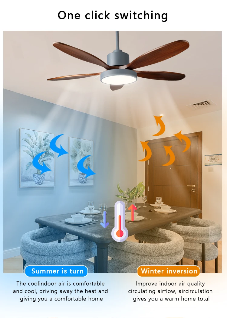Ceiling Fan, 110-220V, DC35w - detail 10