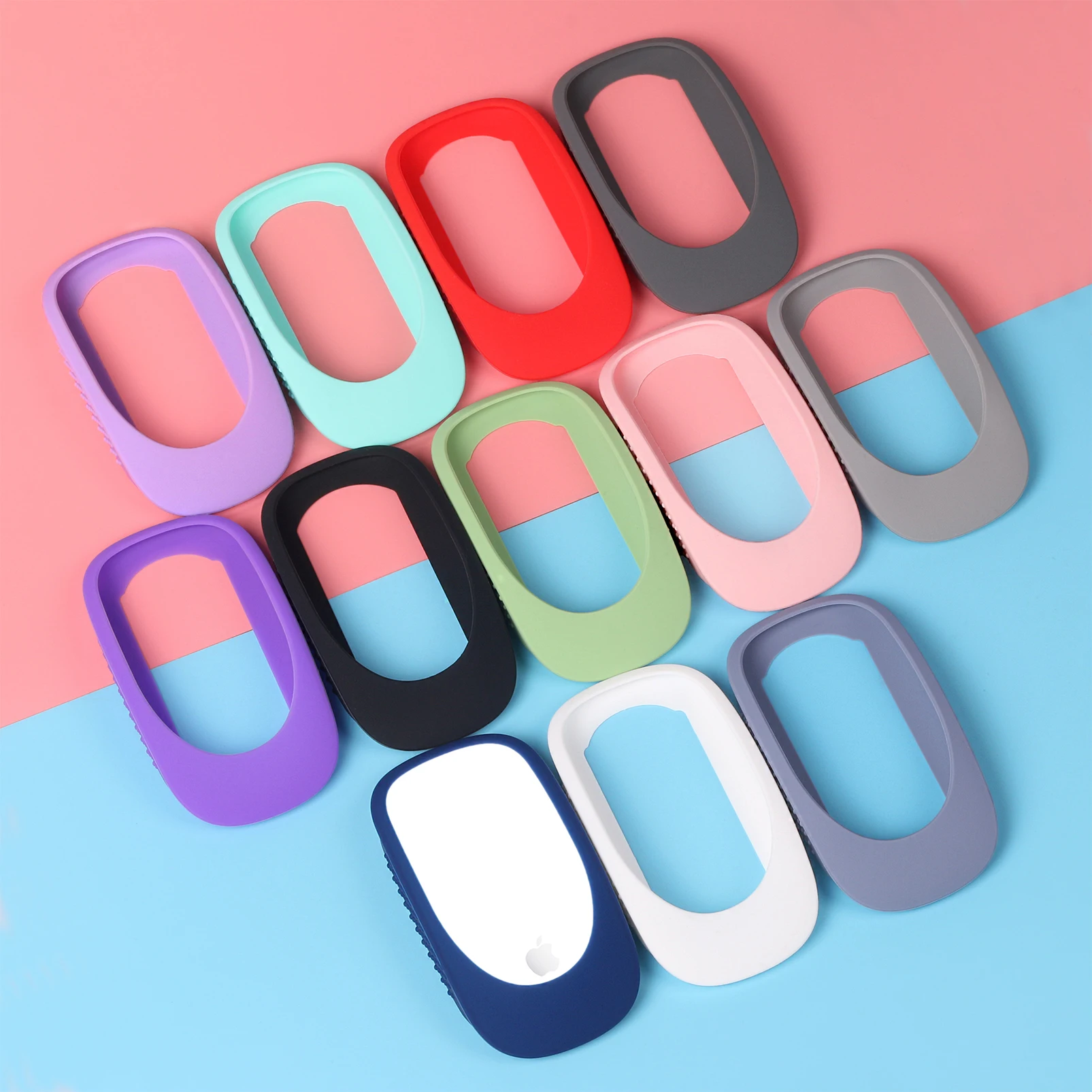 Мягкий силиконовый защитный чехол для Apple Mouse Magic/Mouse 1/2 беспроводной с Bluetooth защита от падения и