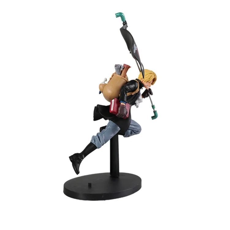 High Quality Anime Action Figure One Pieces Three Brothers Running