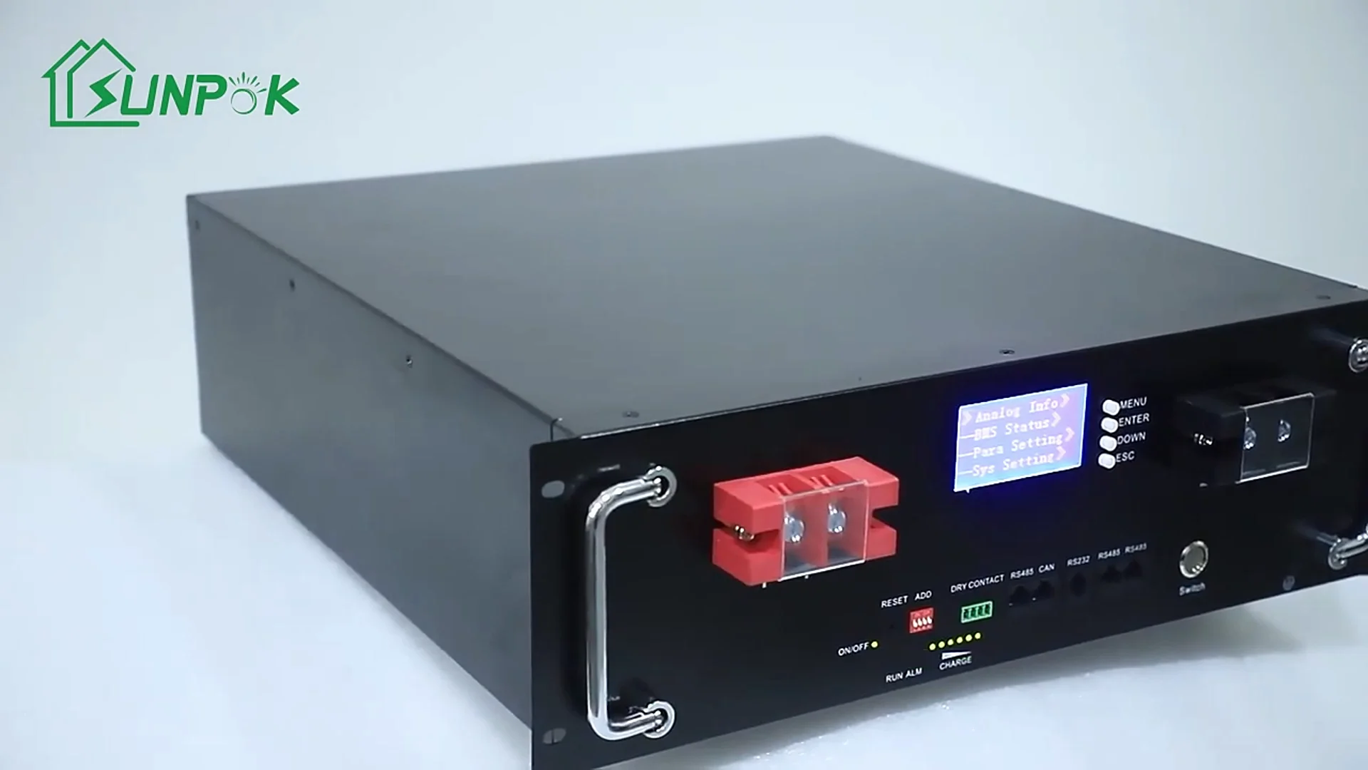 48v 200ah 100ah Lifepo4 Battery Pack Can/rs485 32 Parellel 10kw 5kw ...