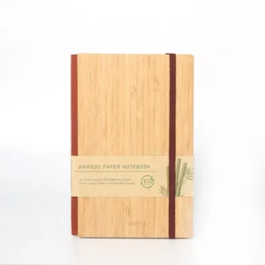 2026 Hot Selling A5 100% Bamboo Eco-friendly Notebooks for School Use