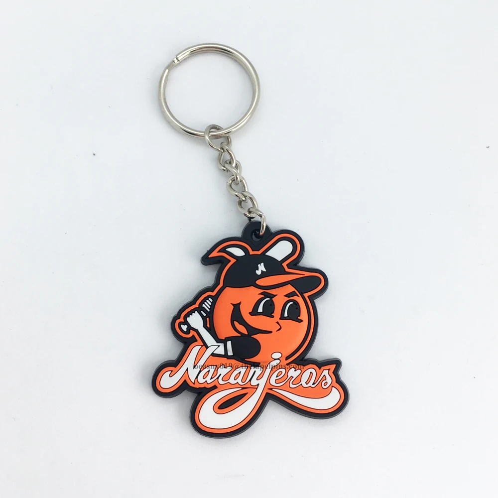 Custom 3D air Plane Shape Custom logo Pvc Rubber Keychain Key Holder