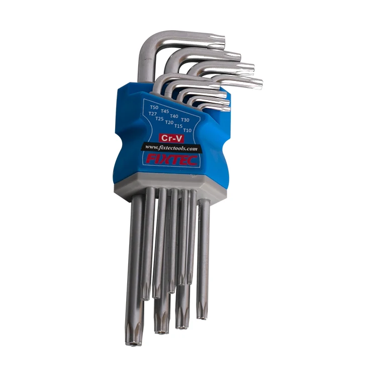 T45 Torx-Schlüssel L-förmig – Langer Arm Für Enge Stellen | Aus Cr-V-Stahl | 157 Mm Lang | Für Auto, Fahrrad & Haushalt