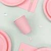 pink 9oz paper cup*10pcs