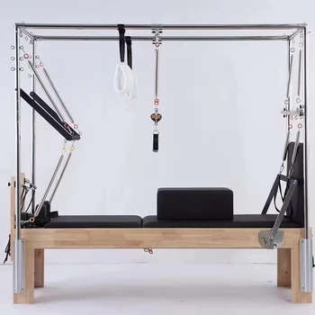 Cheap Price Hot Selling Wood 3 in 1 Half Trapeze Tower Commercial Cadillac Pilates Machine Reformer For Sale