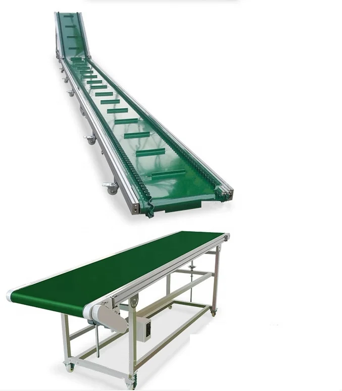 Customized Mini Z Type  Belt Conveyor  for Plastic Mold Workshop