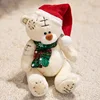 Orso di Natale bianco