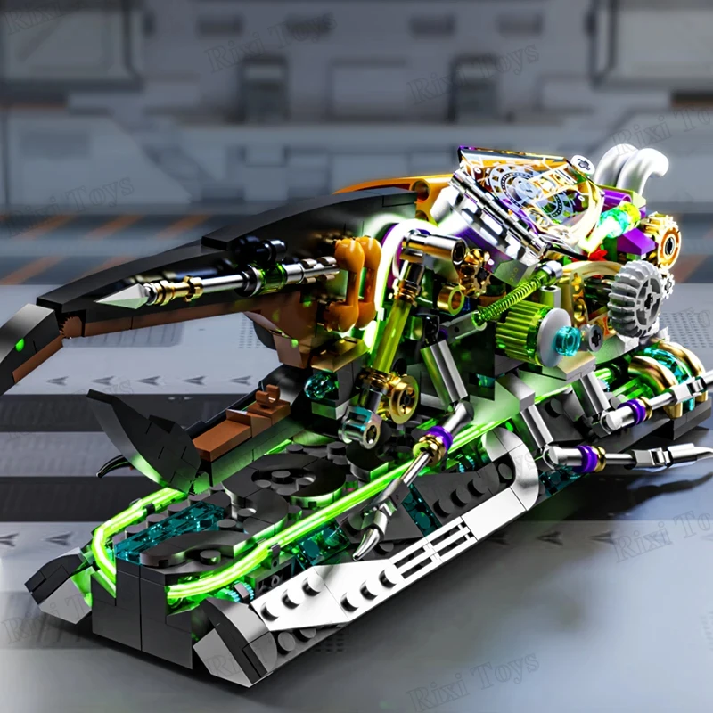 明治13053ロボット機械アクションフィギュア昆虫動物ブロックキット