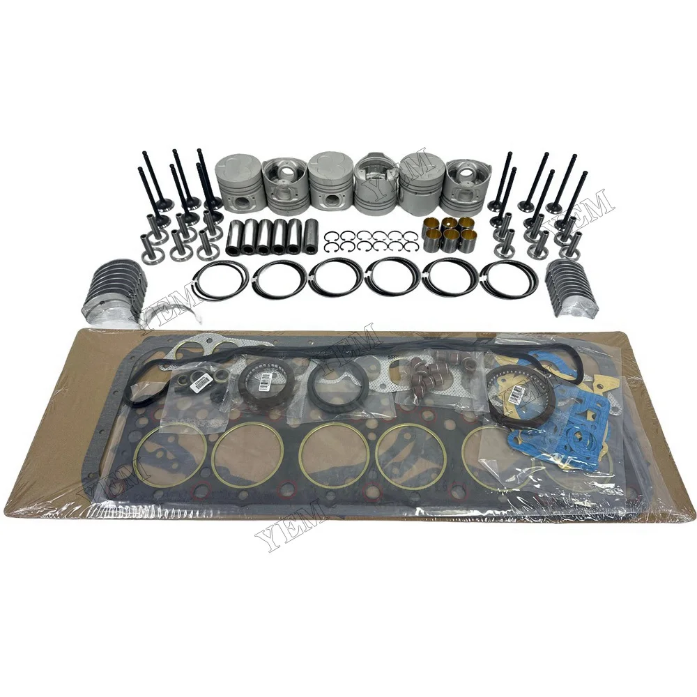 For Nissan SD33 Engine Overhaul Kit With Piston Rings Bearing Valves Cylinder Gaskets Engine Parts Factory Direct Sales