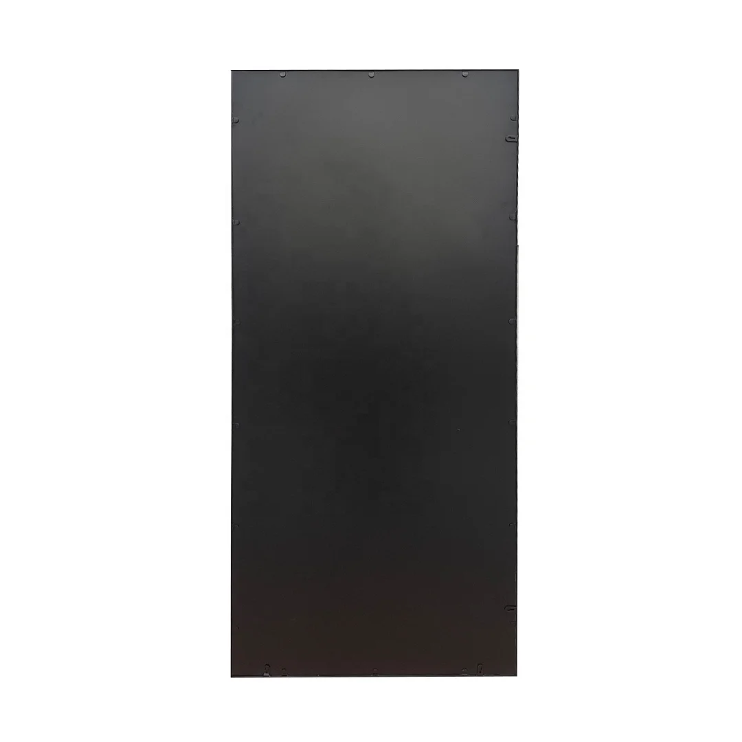 Wholesale Large Custom Standing Framed Window Pane Leaning Full Length Metal Window Mirror
