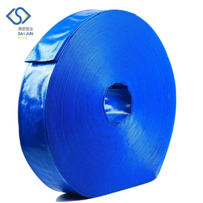 PVC Lion Brand Lay Flat High Strength Water Hose Cutting/Moulding Service 1''-12'' Diameter ISO9001 Certified 2-10 bar Pressure