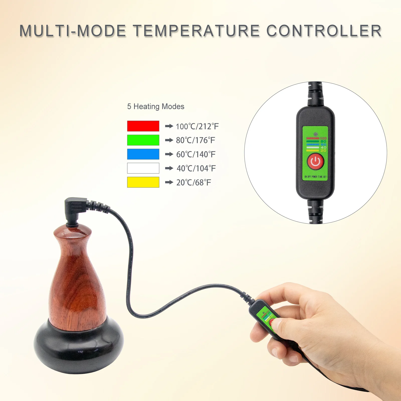 Electric Hot Stone Massager Hot Natural Stone Electric Massager Body