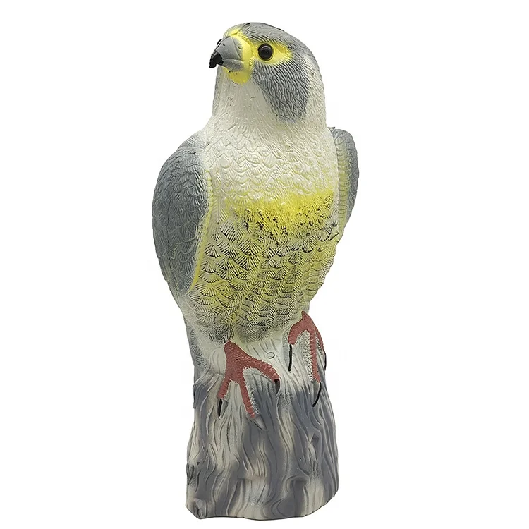 Bald Eagle Garden Statue Scare Birds Squirrels Away Fake Plastic Eagle